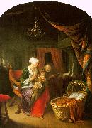 Gerrit Dou The Young Mother oil painting